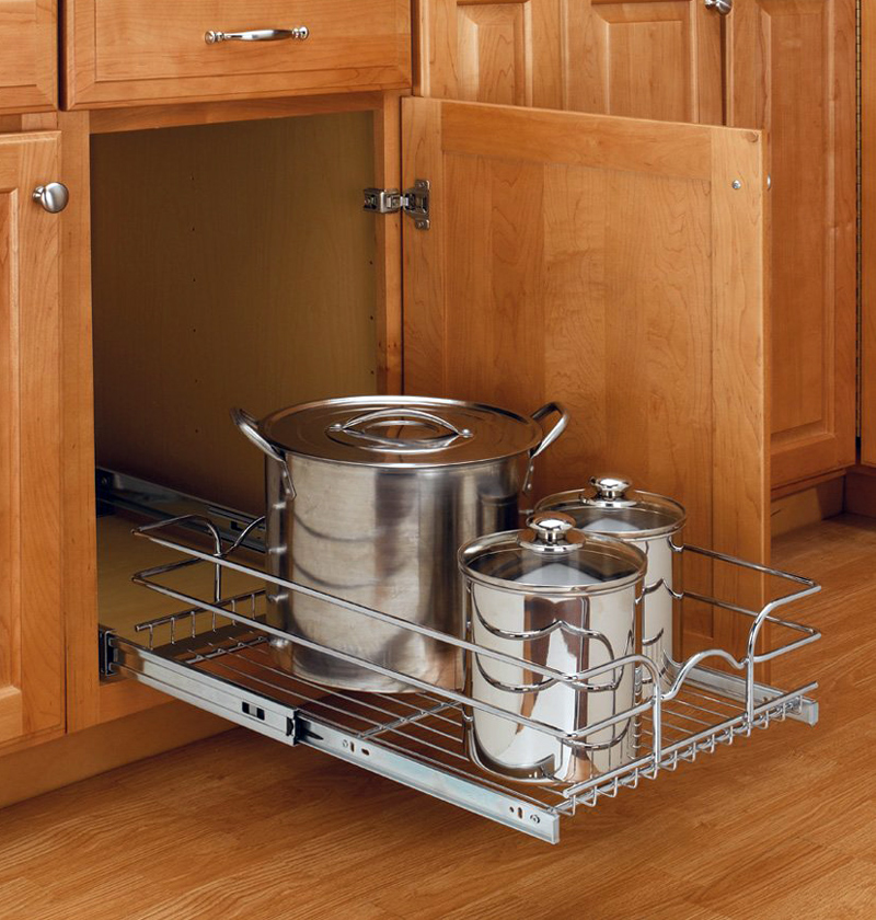 RevAShelf 5WB1 Series 21" x 22" Single Pullout Shelf Organizer